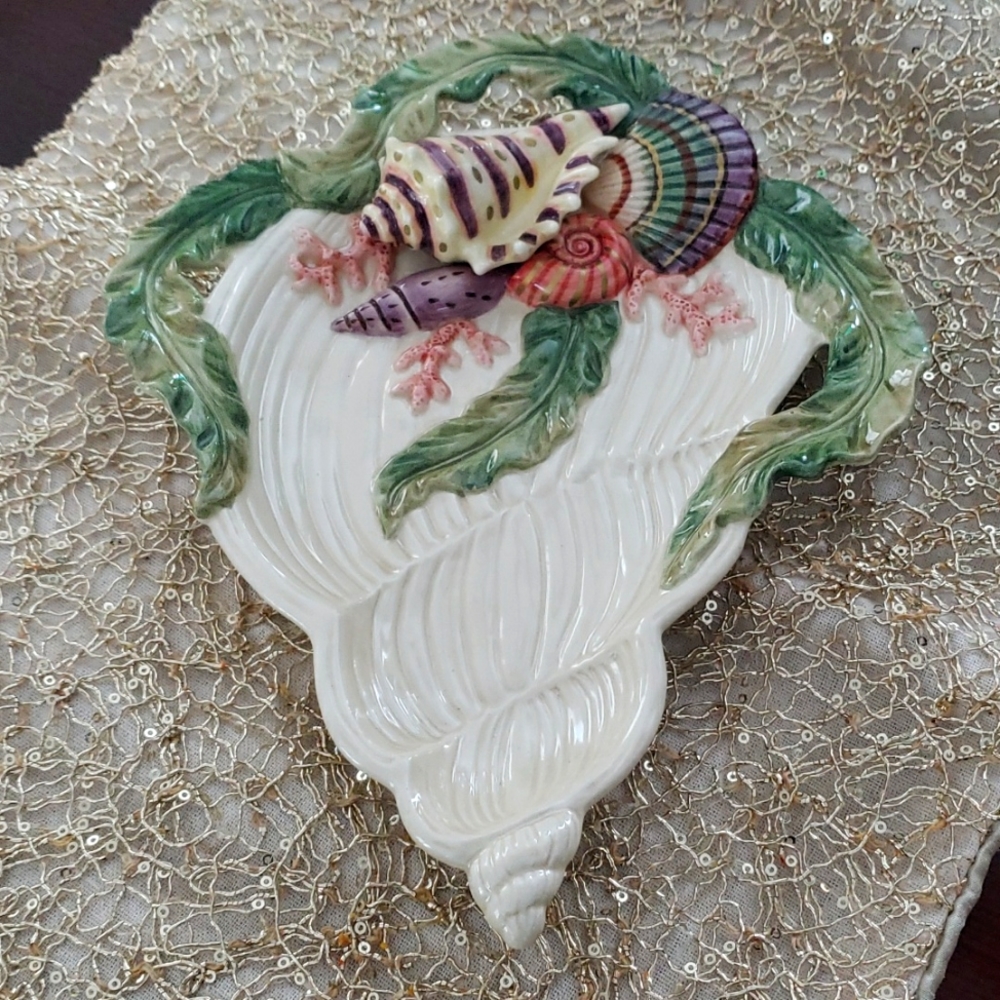 ❤SALE!!  NEW PRICE!!!  FITZ and FLOYD OCEANO DISH